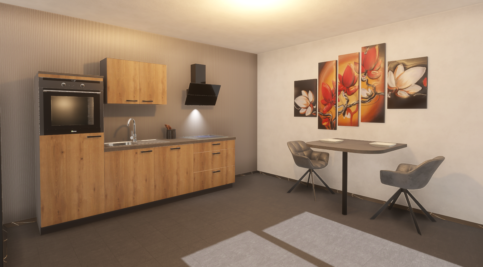 Küchenzeile, individuell anpassbar, 1450,- € ohne Geräte, Kostenlose Küchenplanung